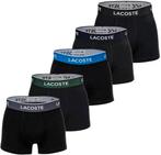 2dekans | Lacoste Trunk Boxershorts Heren (5-pack) - Maat, Ophalen of Verzenden
