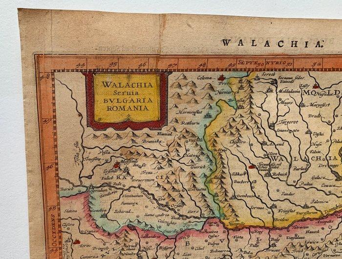 Roemenië - Servië, Bulgarije; Gerard Mercator/ Jodocus, Boeken, Atlassen en Landkaarten