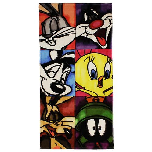 Looney Tunes Characters Badlaken Strandlaken 70x140cm -, Vakantie, Vakantie | Zon en Strand