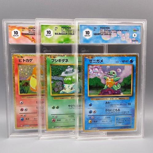 Tris Starter (Base Set Classic) Gem Mint - 3 Graded card -, Hobby en Vrije tijd, Verzamelkaartspellen | Pokémon