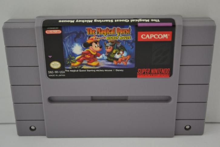 The Magical Quest Starring Mickey Mouse (SNES USA), Games en Spelcomputers, Games | Nintendo Super NES