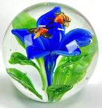 Presse-papier - Tuin met bijen - Polychroom glas - Jaren 70, Antiek en Kunst, Antiek | Glaswerk en Kristal
