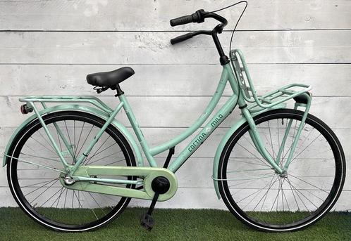 Cortina Milo Transportfiets | Refurbished Fiets | Groen | 3v, Vélos & Vélomoteurs, Vélos | Femmes | Vélos pour femme, Envoi