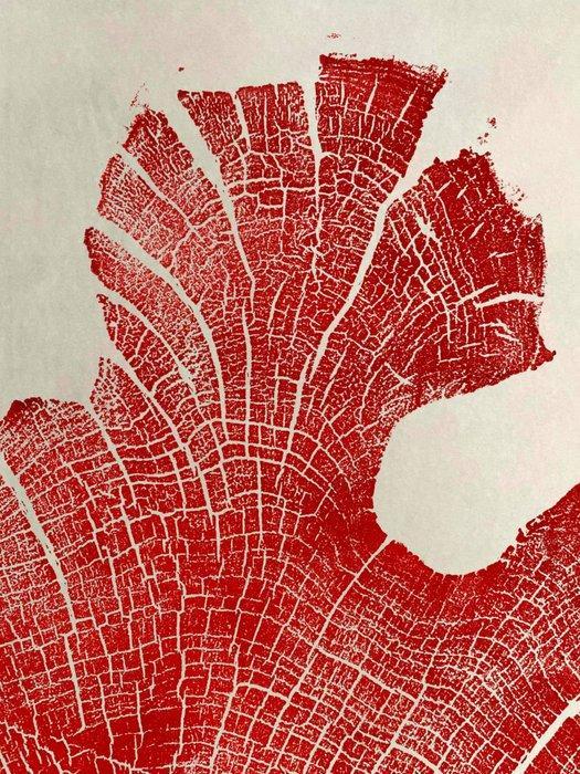 Natali Wood - Almendro Formas Roxa, Antiek en Kunst, Kunst | Designobjecten