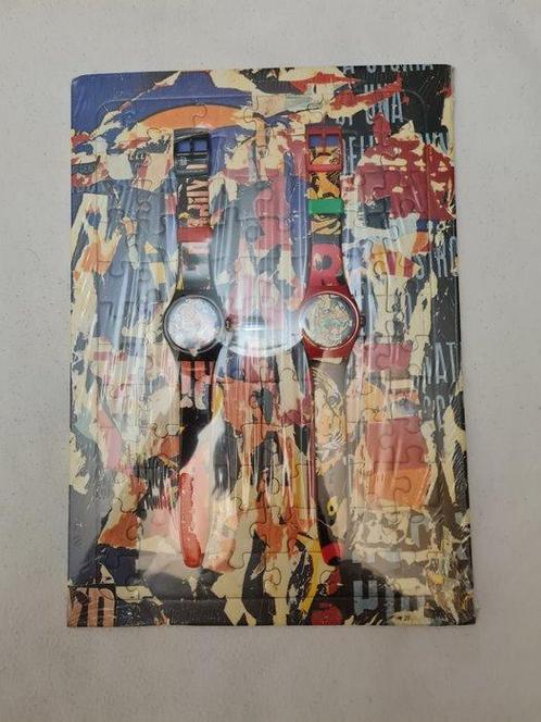 Mimmo Rotella & Swatch - Special Edition Bengala & Marilyn, Antiek en Kunst, Antiek | Overige Antiek