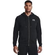 Under Armour Essential Fleece Fz Hood-Blk - Maat SM, Kleding | Heren, Truien en Vesten, Zwart, Nieuw, Maat 46 (S) of kleiner, Ophalen of Verzenden