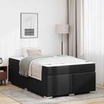 vidaXL Bedframe Zwart 120 x 190 cm Kunstleer, Huis en Inrichting, Slaapkamer | Bedden, Verzenden, Nieuw