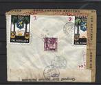 Nederlands-Indië 1941 - aangetekende brief 31-12-1941 met, Postzegels en Munten, Gestempeld