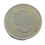 Canada. 5 Dollars 2015 - Red-tailed Hawk