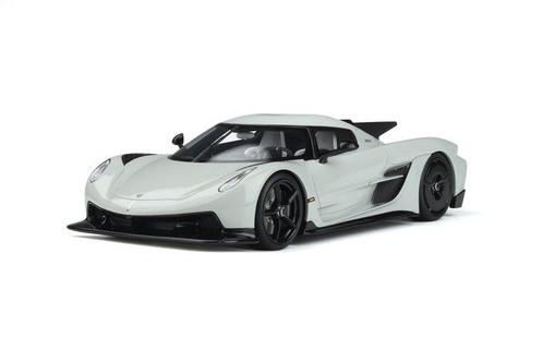GT Spirit - 1:18 - Koenigsegg Jesko Absolut - 2022 - Grijs -, Hobby en Vrije tijd, Modelauto's | 1:5 tot 1:12
