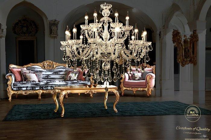 SLC Illumina - MG - Kroonluchter - MT 18 Luci - Kristal -, Antiek en Kunst, Kunst | Designobjecten