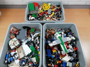 Lego - Assorti - Onderdelen +/- 7,5 kilo - 1990-2000 beschikbaar voor biedingen