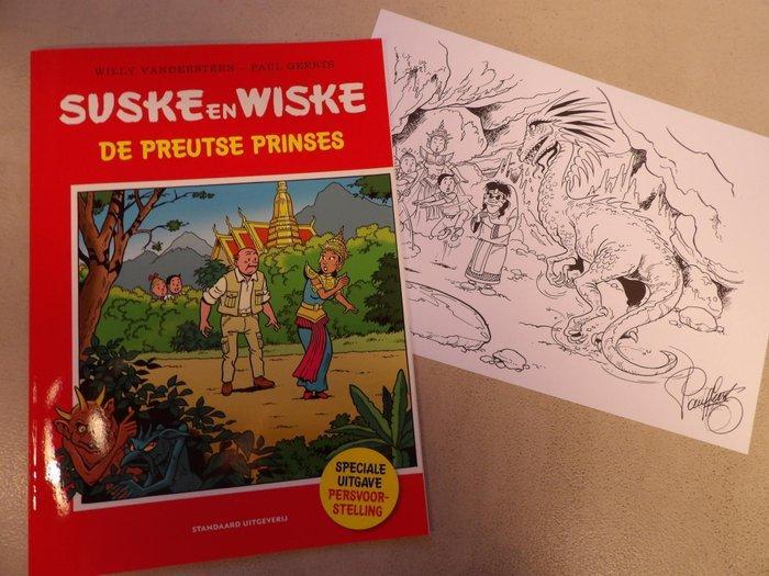 Suske en Wiske - Luxe Tex en Terry + De Preutse Prinses -, Boeken, Stripverhalen