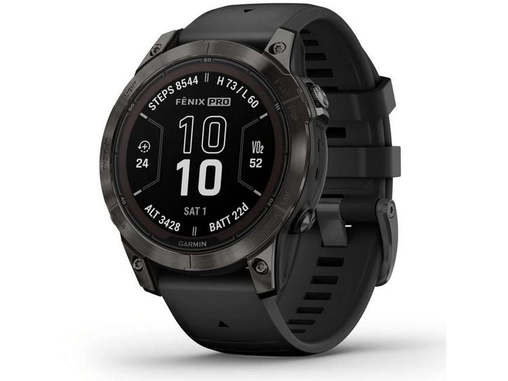 Garmin fnix 7 Pro - Smartwatch - GPS - Zonne-energie -, Handtassen en Accessoires, Horloges | Dames, Zo goed als nieuw, Verzenden