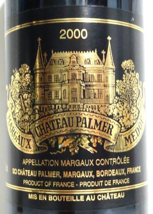2000 Chateau Palmer - Bordeaux, Margaux 3ème Grand Cru, Verzamelen, Wijnen