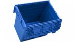 Distributiebak 600x400x365 mm Nestbaar Stapelbaar Blauw, Ophalen of Verzenden
