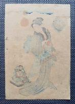 Estampe japonaise originale sur bois - Festival de Tango -