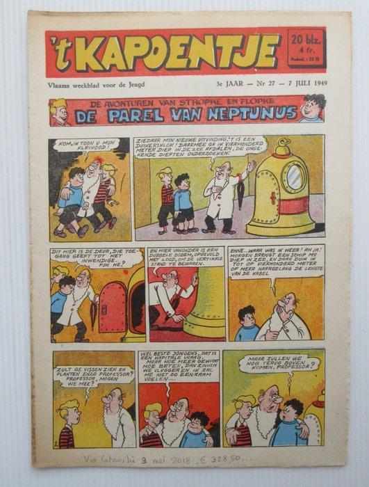 t Kapoentje - 3e jaargang nr 24 t/m 27 - 4 Album - 1949, Boeken, Stripverhalen