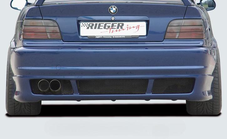 Rieger achterbumper E46 Sport-Look | 3er E36 - Cabrio, Coupé, Auto-onderdelen, Carrosserie, Nieuw, BMW, Verzenden