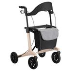 MultiMotion Carbon rollator met softwielen - Maat M - Beige, Ophalen of Verzenden, Nieuw