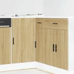 vidaXL Keuken onderkast Porto bewerkt hout sonoma, Huis en Inrichting, Verzenden, Nieuw