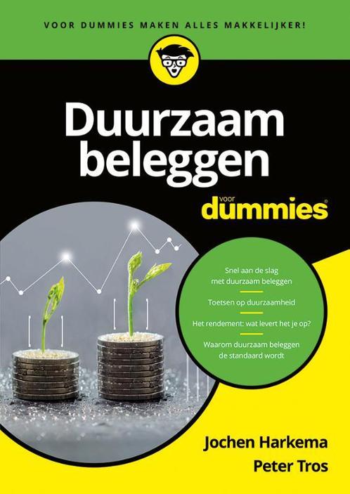 Duurzaam beleggen voor dummies 9789045356211 Jochen Harkema, Boeken, Economie, Management en Marketing, Zo goed als nieuw, Verzenden