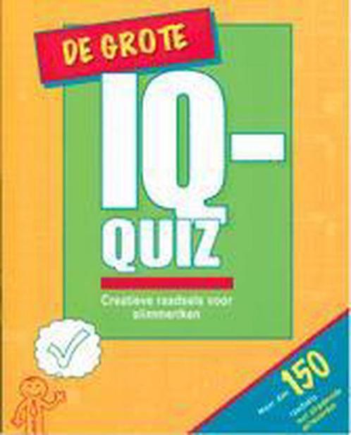 Puzzles and quiz Grote IQ quiz 9789461881854, Livres, Livres Autre, Envoi