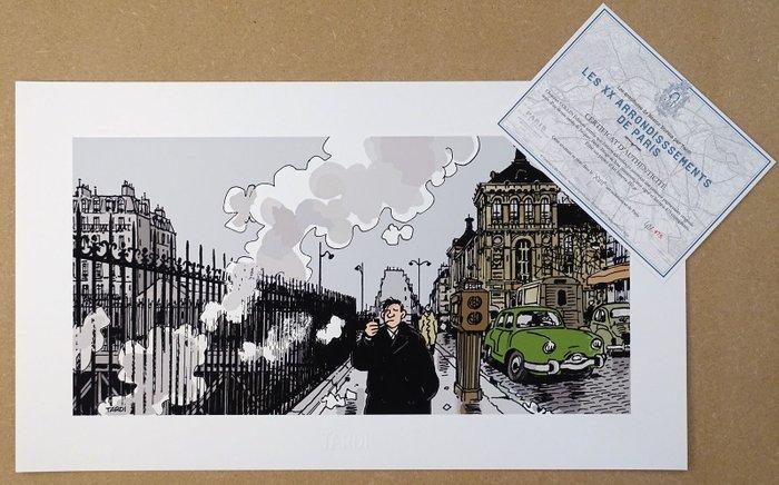 Tardi, Jacques - 1 Estampe Pigmentaire - Nestor Burma -, Boeken, Strips | Comics