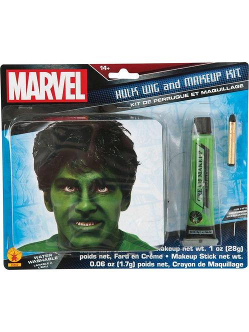 Hulk Schminkset, Hobby en Vrije tijd, Feestartikelen, Nieuw, Verzenden