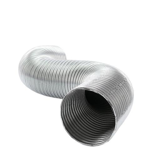 Semi-flexibele slang aluminium Ø 200mm - lengte 2 meter, Doe-het-zelf en Bouw, Ventilatie en Afzuiging, Nieuw, Verzenden