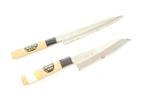 KATANA    Yanagiba ,  Santoku , - Keukenmes -, Antiek en Kunst, Antiek | Keukengerei