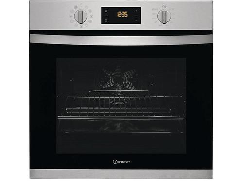 Indesit -  Multifunctionele Oven A+ (ifw 3844 P) - Inox, Elektronische apparatuur, Ovens, Inbouw, Hete lucht, Nieuw, Oven met grill
