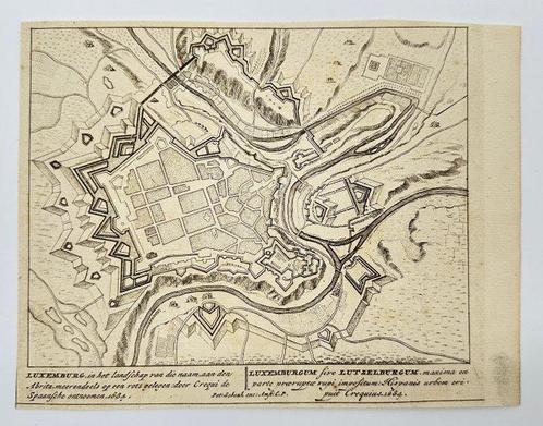 Luxembourg - Benelux; Pieter Schenk - Luxemburg –, Boeken, Atlassen en Landkaarten