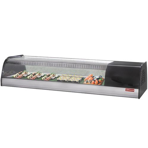 Diamond sushivitrine RVS zwart, Elektronische apparatuur, Vriezers en Diepvrieskisten, Ophalen of Verzenden