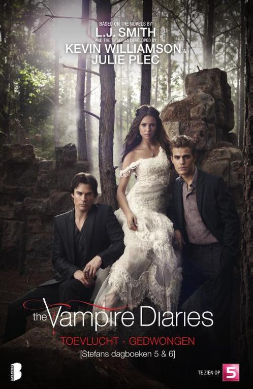 Toevlucht - Gedwongen / The Vampire Diaries / 5 en 6, Boeken, Kinderboeken | Jeugd | 13 jaar en ouder, Zo goed als nieuw, Verzenden