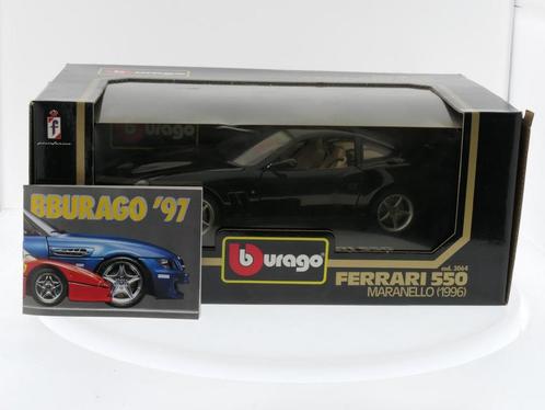 Schaal 1:18 Bburago 3064 ferrari 550 Maranello 1996 #3349, Hobby en Vrije tijd, Modelauto's | 1:18, Gebruikt, Ophalen of Verzenden