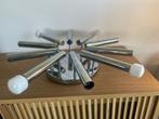 Plafondlamp - Verchroomd - Liminaire Space Âge, Antiek en Kunst