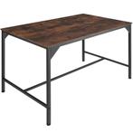 tectake Eettafel Belfast industrieel 120x75x75cm - Industrie, Huis en Inrichting, Tafels | Eettafels, Verzenden, Nieuw