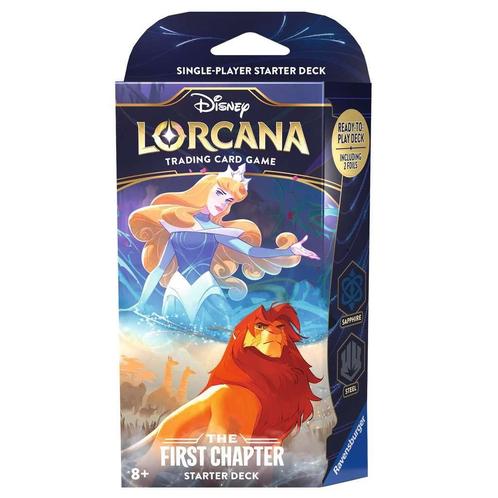 Disney Lorcana: The First Chapter Starter Deck Aurora & Simb, Hobby & Loisirs créatifs, Jeux de cartes à collectionner | Autre
