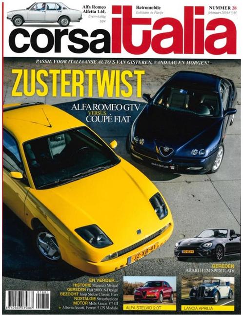 2018 CORSA ITALIA MAGAZINE 28 NEDERLANDS, Boeken, Auto's | Folders en Tijdschriften