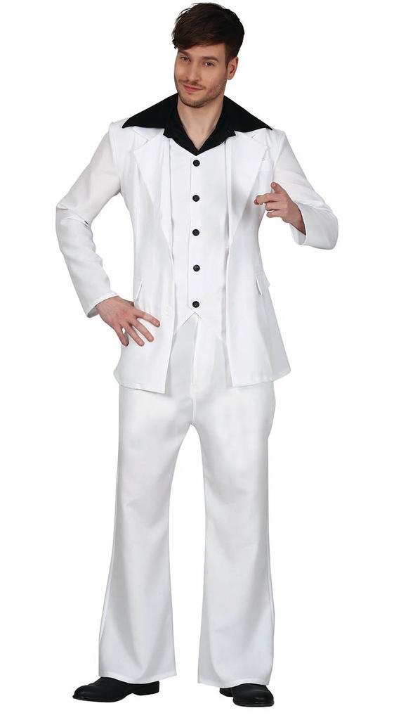 Disco Kostuum Heren Grease, Kleding | Heren, Carnavalskleding en Feestkleding, Nieuw, Verzenden