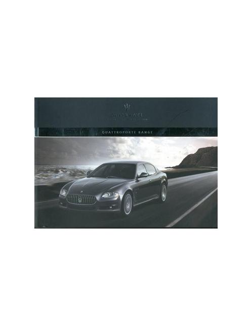 2009 MASERATI QUATTROPORTE SPORT GT S V BROCHURE ENGELS, Boeken, Auto's | Folders en Tijdschriften, Ophalen of Verzenden