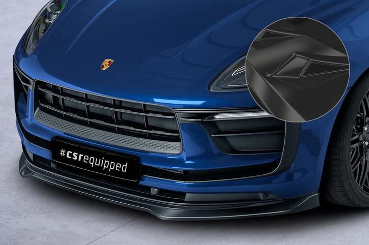 Cup spoilerlip met ABE voor Porsche Macan CSL608-G, Autos : Pièces & Accessoires, Carrosserie & Tôlerie, Envoi