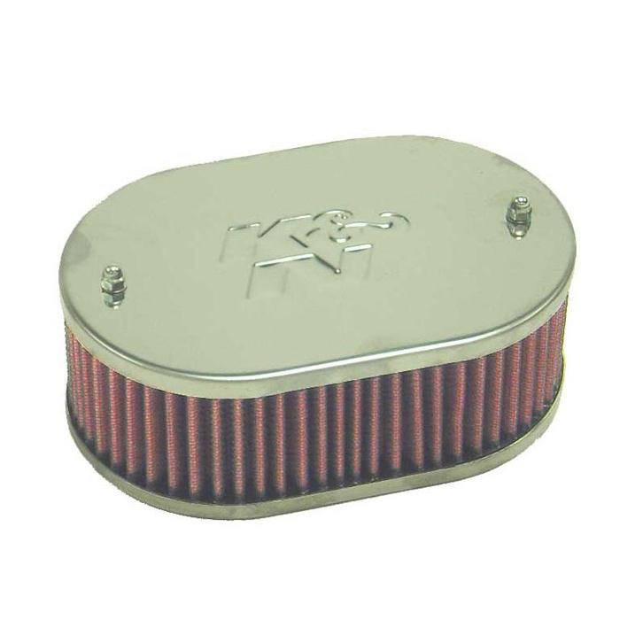 K&N carburateur luchtfilter ovaal klein passend voor Weber 3, Auto-onderdelen, Motor en Toebehoren, Nieuw, Verzenden