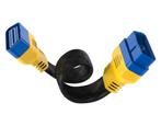 Autool (MOC263) | 16-pins OBD2 Nylon Verlengkabel (20 cm) |, Verzenden, Nieuw