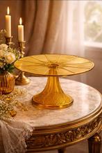 Val Saint Lambert - Taartstandaard - cristallin, Antiek en Kunst