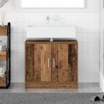 vidaXL Wastafelcabinet Oud Hout 63 x 29 x 55 cm Bewerkt hout, Huis en Inrichting, Verzenden, Nieuw