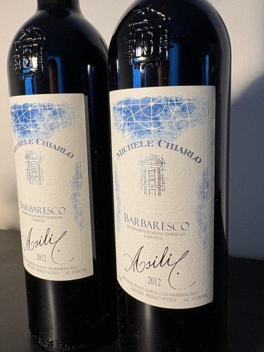 2012 Michele Chiarlo Asili - Barbaresco - 2 Flessen (0.75, Verzamelen, Wijnen