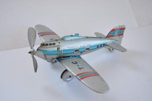 TippCo - Jouet en étain - Tippco Airplane Model  T-C 55 -, Antiek en Kunst, Antiek | Speelgoed