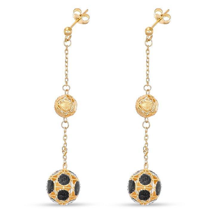 Oorbellen - 18 karaat Geel goud, Handtassen en Accessoires, Oorbellen